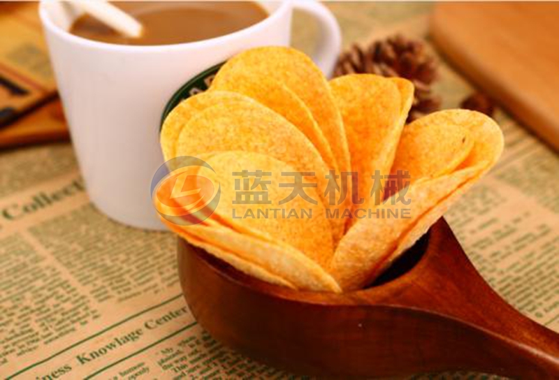 potato chips dryer drying effect